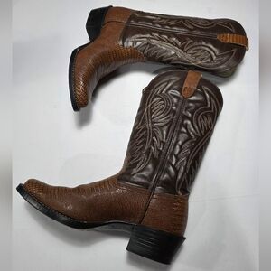 Bronco Women's Brown Western Boots Size 9D